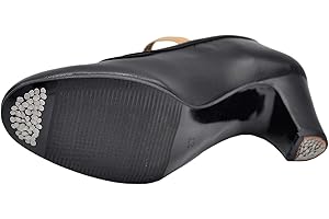 ZAPATOP 24 Baile Profesional NIÑA Zapatos TACÓN Negro