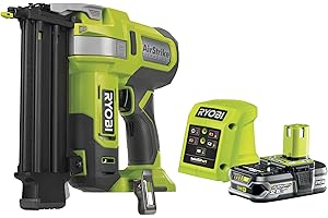 RYOBI R18GN18-125SA 18V ONE+ Cordless 18G Nailer Kit (1 x 2.5 Ah)