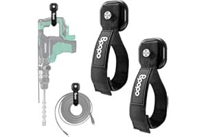 BPOPO Sangles à crochet magnétique pour câble d'extension, attaches puissantes pour accrocher les tuyaux d'arrosage, les cordes, les outils d'atelier dans un garage