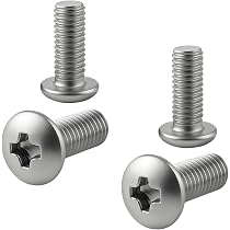 thumbnail image 2 of Monitor Mount Screws Monitor Screws 10 PCS S, M4 X 10 Mm Knurled Thumbscrews With Tv Mount Screws Thumb Screw 2 of 11