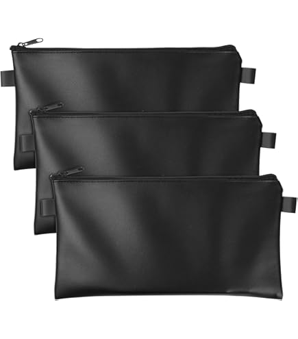 Porta Documenti A5 - 5 Pezzi Impermeabili - Con Finestra E Cerniera