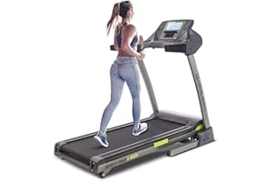CAPITAL SPORTS Infinity Track 6.0 - Tapis Roulant Elettrico, Tapis-Roulant 5.5 HP, WiFi, Schermo Touch TFT 9", Ventilatore Integrato, USB, AUX, Fino a 18 km/h, Pendenza Fino al 15%