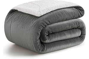KANKAEU Coperta Pile e Sherpa 160x200 cm, 550 GSM Ultra Morbida e Calda, Coperta Invernale Matrimoniale Reversibile a Doppia Faccia, per Letto e Divano, Lavabile in Macchina, Regalo Perfetto