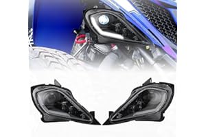 BIUGERCN ATV Faros motocicleta Raptor 700 luz de señal de giro Raptor Head Kit de montaje para Raptor 700 YFZ450 Raptor230 350 450R 450X 700 700R Wolverine350/450