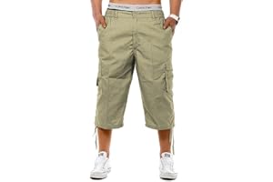 WESTACE ACTIVE Mens Big King Size Casual Cool Smart Multi Pocket Cargo 3/4 Shorts Full Fit New 2XL 3XL 4XL 5XL 6XL