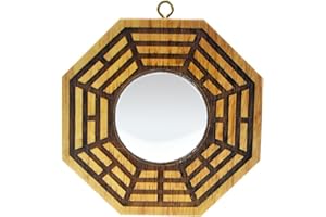 JUANXIAN Feng Shui Brzoskwinia Lustra Bagua 10 cm (Convex)