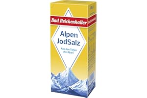 ‎BAD REICHENHALLER Bad Reichenhaller Marken JodSalz Reines Alpensalz aus Natursole, 500 gramm