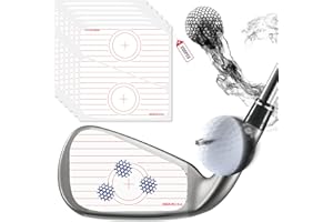 KAKVEIAI 200x Golf Impact Sticker, Golf Impact Tape, pour Un entraînement Tout au Long de l'année afin d'atteindre Le Sweet Spot, Entraîneur de Swing Professionnel pour Enregistreur de Balles de Golf