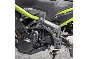 LoraBaber para Kawasaki Z900 2017 2018 2019 Izquierda Derecha Marco Lateral Cubierta del panel Cubierta del carenado Z 900 17 18 19 (Negro)