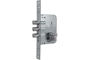 Tesa Assa Abloy, R101B566C, Cerradura de seguridad monopunto R101B, Cromado