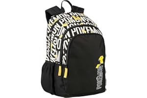 Mochila Escolar Pokemon - Doble Compartimento y Bolsillo Frontal - Adaptable a Carro - Portaordenador e Interior Forrado - Tirantes y Espalda Acolchados - 42x32x20 cm - Toybags