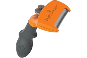FURminator deShedding-Tool Hund Größe M Langhaar - Hundebürste für mittelgroße Hunde zur Entfernung der Unterwolle - Verbessertes Design