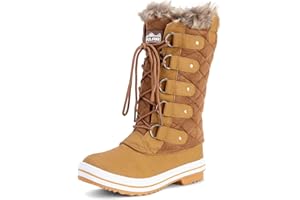 Polar Femmes Matelassée Grand Neige Imperméable L'hiver Fausse Fourrure Semelle En Caoutchouc Botte