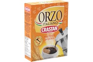 Crastan Orzo Tostato e Macinato per Moka - Espresso - Infusione - 1 astuccio da 500 gr