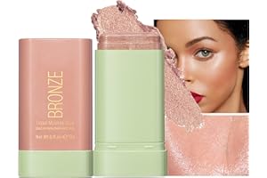 Creme-Rouge-Stick, Greatlizard Cream Blush Stick for Face Cheek Lip Eye, Velvet Mousse Texture, Wasserfester Rouge-Stift,Natural Matte Makeup Blusher Lip Tint Eyeshadow Palette (Soft Glow)