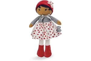 KALOO - Tendresse - Ma 1ère Poupée en Tissu Jade K, K961998, 25 cm Multicolore