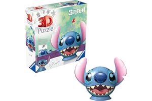 Ravensburger Puzzle 3D Kula Disney Stitch z uszami