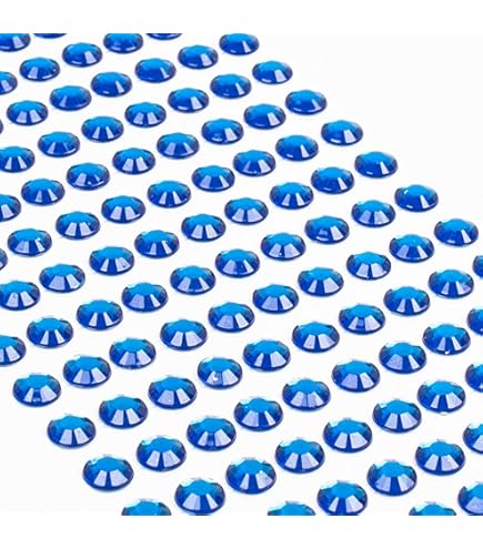 880 Rote Strasssteine 4mm Selbstklebend - Glitzersteine Für Bastelprojekte & Verzierungen