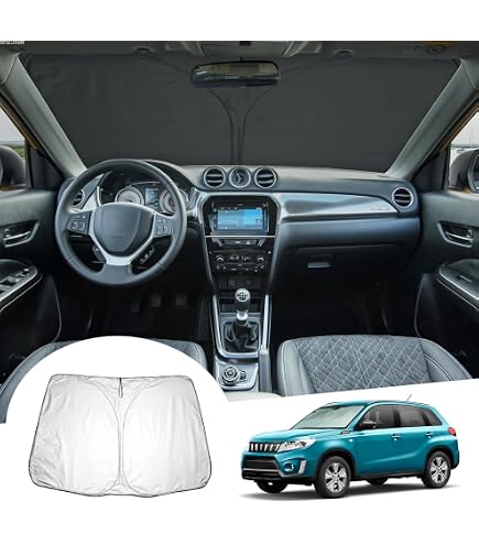 Parasole Per Parabrezza Interno Pieghevole Per Suzuki Vitara 2020-2024 - Accessorio Auto Per Protezione Dal Sole