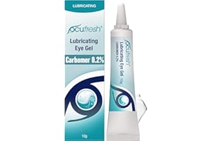 Ocufresh CARBOMER 0.2% Lubricating Eye Gel | Eye Gel Drops for Tired & Dry Eyes | Night Relief, 10G (Pack of 1)