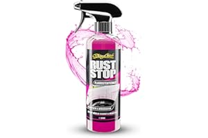 ‎SHINYCHIEFS ShinyChiefs Rust Stop Flugrostentferner 500 ml - Hochwirksames Auto Rostlöser Spray für alle Oberflächen - Rostentferner-Spray mit Wirkindikator - Rust Remover für die Autopflege