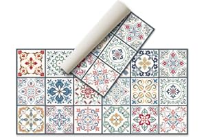 NIVELLPUBLICITARI Alfombras Vinilicas para el Hogar 80 X 40 - Alfombra Vinilica Cocina Resistente y Antitropiezos - Alfombra Cocina Lavable Antideslizante para Interior/Exterior - Alfombras de Vinilo Esponjosas