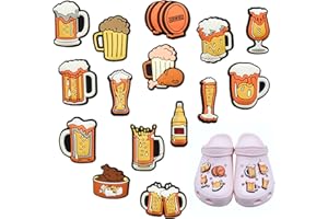 YEROZHUI 15 Pièces Charmes de Chaussure,Breloques Chaussures en PVC Charmes de Chaussures Dessin Animé pour Crocs Chaussures à Thème Dessin Animé, Idéal pour Cadeaux d'Anniversaire et Décorations de Fête