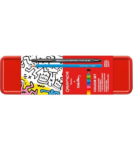 Caran D'Ache Keith Haring Colouring Pad 20 Sheets A5| Cass Art - View #9