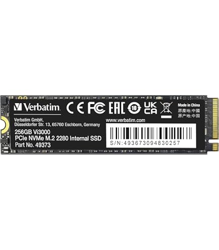 SSD Interno Empowere PC SN530 256GB M.2 2280 PCIe NVMe | Lettura 2400 MB/s | OEM Bulk
