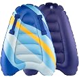 Bodyboard Gonflable Pour Enfant Bubuny Avec Poignées - 75 X 65 X 15 Cm, Pliable Pour Plage Et Piscine