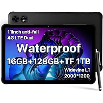 UMIDIGI Rugged Tablets 11 inch Lighter than other,2K Display 16GB+