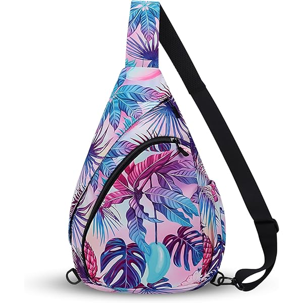 Borsa Da Petto Donna Leggera - Sling Backpack Modello A, Poliestere - Foto 5