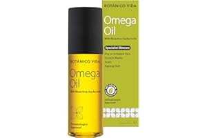 Botanico Vida Omega Oil. The 100% Natural Body Oil for Stretch Marks, Scars, Dry Skin. Clinically Proven Skincare, 125ml