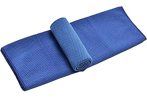 YUGUGOMO Toallas de enfriamiento, toallas frías para climas cálidos | Toallas de golf para climas cálidos y temperaturas frías para los deportes,Manta de sudor de toalla fría portátil, suave y transpirable
