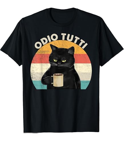 Tazza da caffè per amanti degli animali domestici - Non do sfortuna - Pazza signora gatto divertente Adorabile gatto nero tempo per rilassarsi purr Meow accessori regalo - Italia