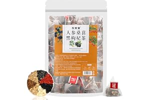 BEINUP Ginseng Six Treasures Tee Nierentee,Ginseng-infused Six Treasure Tea,Herbal Kidney Cleansing Tea,Kidney Detox Tee für Männer und Frauen,5 g x 20 Beutel