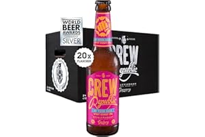 ‎CREW REPUBLIC CREW REPUBLIC In Your Face IPA Craft Bier (20x0,33l) | Trocken & Aggressiv Hopfig mit Zitrusnote | In Bayern Gebraut | Inkl.1,60€ Pfand