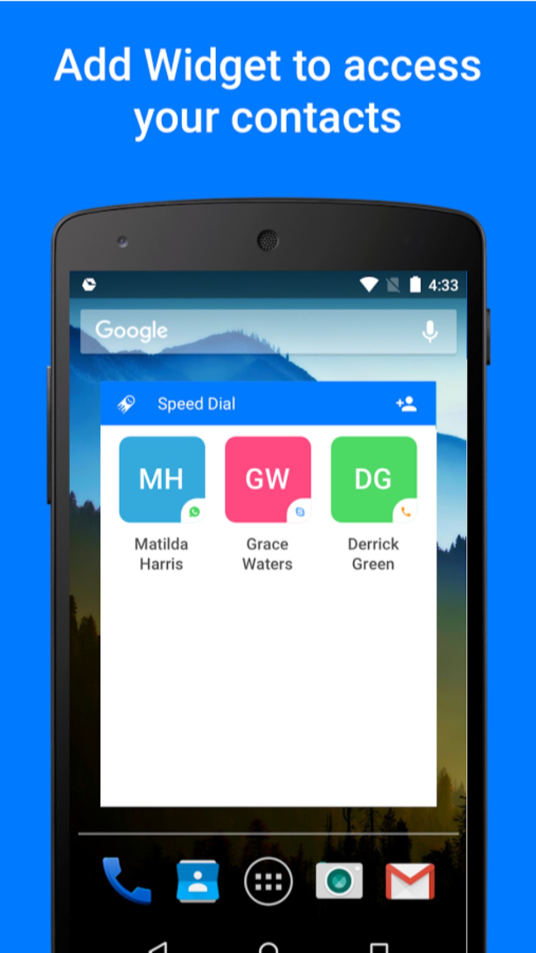 Speed Dial Widget Amazon.co.uk Appstore for Android