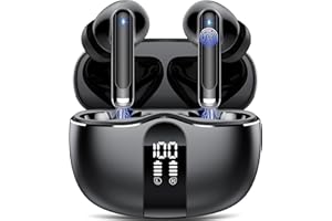 Tukio Bluetooth Kopfhörer, Kabellos Bluetooth 5.3 In Ear mit 4 ENC Noise Cancelling Mic Earbuds, 40H Stunden, Wireless Kopfhörer HiFi Stereo Tiefbass, Ohrhörer IP7 Wasserdicht