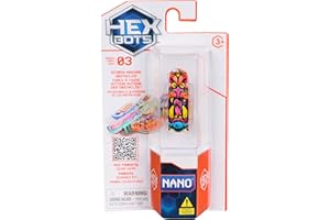 nano Single de HEX BOTS, juguetes sensoriales para niños y gatos con tecnología de vibración, juguetes de insectos y minirrobot para niños a partir de 3 años