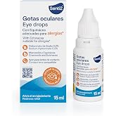 Senti2 - Moisturizing Drops for Irritated and Dry Eyes by Allergies, Artificial Tear with Hyaluronic Acid 0.2% and Suitable f