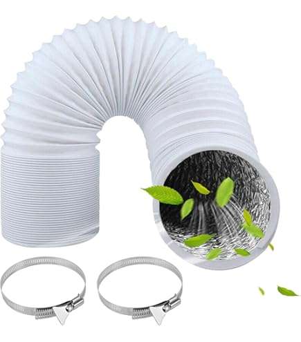 Condotto Aria Flessibile In Alluminio | Ø 80-200 Mm | Per Cappa, Condizionatore, Asciugatrice | Con 2 Morsetti - Foto 11