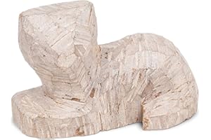 Honsell 79429 - Speckstein Rohling Katze liegend, vorgefertigte Figur aus Speckstein, ca. 10 cm groß, zum Bearbeiten mit Raspel und Feile, ideal auch für Kinder, Bunt