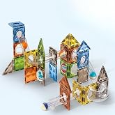 Giffy/Manyetik Oyuncak Manyetik Blok Seti Stem Oyuncak 60 Par&ccedil;a -Magic Magnetic Blocks