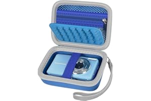 Grapsa Torba na aparat cyfrowy DPFIHRGO Digital Camera 1080P Children's Camera, niebieski, nowy