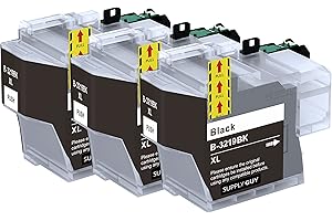 Supply Guy LC3219XL Druckerpatronen Schwarz kompatibel mit Brother LC3219 LC3217 Patronen passend für MFC-J5330DW MFC-J5730DW MFC-J6530DW MFC-J6930DW MFC-J6935DW Multipack 3 Tintenpatronen
