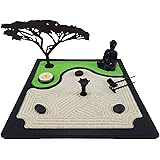 Bonseki® Giardino Zen da tavolo 30 x 30 cm Made in Italy.