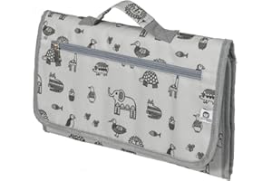 BABYWAY Travel Changing Mat with Unisex Animal Design by Jane Foster