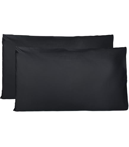 Federe Cuscini Letto in Morbido Cotone 57 fili con Volants
