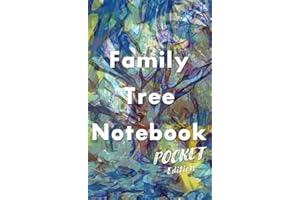 Family Tree Notebook Pocket Edition: 6 Generation Ancestry Workbook, Pedigree Charts, Ancestor Data Sheets, DNA and Archive Logs, Tips for Further Genealogy Research, and Space for Family Stories